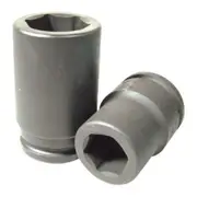 SIDCHROME ABW 1-1/2" Drive Impact Socket Long 1-7/8" - 2-7/8"