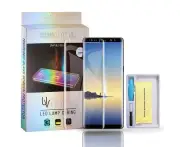 [1 PACK] For Samsung Galaxy Note8 Note 8 UV Liquid Gel Tempered Glass Screen Protector Guard (Clear)