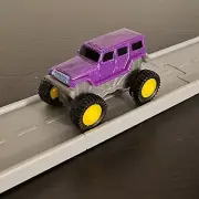 Purple Monster Truck NEW Road To Gold Driven Battat Pocket Micro Toy Car