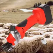 Cordless Electric Sheep Shears Wool Shear Livestock Hair Grooming Clipper Tool