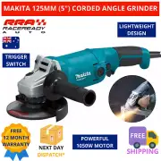 Makita Angle Grinder 125mm (5") MT Series Electric Power Grip Corded Tool