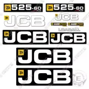 Fits JCB 525-60 AGRIPLUS Decal Kit Telehandler - 7 YEAR OUTDOOR 3M VINYL!