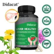 Liver Supplement Cleanse Detox Repair Formula Milk Thistle Dandelion Root