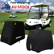 Golf Buggy Cart Cover 2/4 Passenger UV Dust Protector For EZ GO Club Car Yamaha
