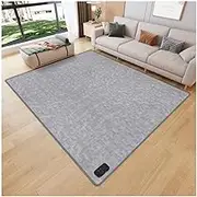 Modern Heated Floor Mat Area Rugs Electric Heated Area Rug Carbon Crystal Heated Carpet Heated Floor Mat or Office and Home