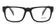 Prada PR 22ZV 16K1O1 Men's Glasses Black Size 55 - Private Health Rebate - Blue Light Block Available