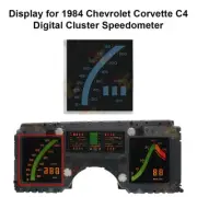For 1984 Chevrolet Corvette C4 Digital Cluster Speedometer Display