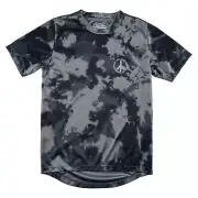 Troy Lee Designs Flowline Youth SS Jersey Plot Charcoal Medium