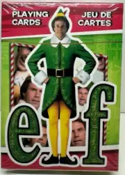 BUDDY THE ELF Christmas Movie (Will Ferrell) Playing Deck of Cards NEW SEALED