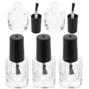 5 Pcs/pack Empty Nail Polish Bottle Small Jars with Lids Refillable Bottles