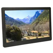 New Digital Photo Frame 13in HD Screen Built In Calendar Clock LED Advertising M