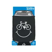 Cycling Rltw Cycle Smile - Funny Novelty Stubby Holder With Base