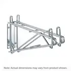 Metro 2WD24S Super Erecta Direct Wall Mount Double Shelf Bracket for 24" Wide S