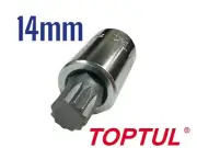 1/2” Dr M14 Spline Socket High Quality Toptul Brand 14mm 12 Point Sockets