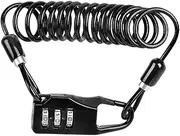 GAROZATION 1Pc Digital Combination Bike Code Lock Cable Lock for Mountain Bikes Motorcycles and Bikes Durable Theft