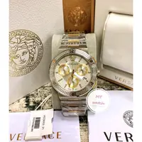 在飛比找蝦皮購物優惠-凡賽斯-Versace-VEZ銀色 手錶 精品錶  精品手錶
