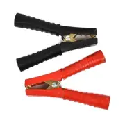 Alligator Clips Car Battery Wire Clamp 200A Copper for Electric Wire Clip 2PCS