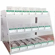 Cigarette Exhibitor - Acrylic Showcase, with Installation Accessories, Automatic Shelf Tall of Cigarette Thrust, Exhibition Box for Countertop Cigarettes (86x29x30cm)