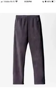 Yeezy Gap Joggers H10 Polar Fleece Black Men Size Medium New & Authentic