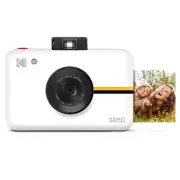 Kodak Step Instant Print Camera with 10MP Image Sensor & Zink Technology, White