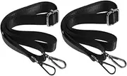 Adjustable Horse Leg Wraps Pack Metal Double Snap Hooks for Secure Fit