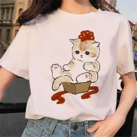 在飛比找蝦皮購物優惠-foao888現貨cute cat T shirt可愛小貓顯