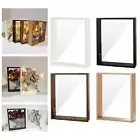 Shadow Box Frame Picture Frame Floating Photo Frame Memory Box Display Case for