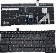 New Laptop Replacement Keyboard for Lenovo Thinkpad Carbon X1 Gen 3 3rd 2015 Series US Layout 8M20G118608 55Y01N5 SG-64700-XUA Black X1 Gen 3 3rd