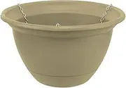 Tuscan Yates Hanging Basket, Light Sandstone,300 mm