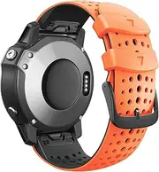[MGTCAR] 22 26mm Smartwatch Strap Silicone Band For Garmin Fenix 7X 7 6 6X Pro 5 5X Plus 945 3 3HR Watchbands Fenix 6xPro 5XPlus Bracelet