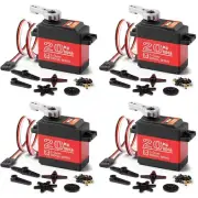 Durable 20KG High Torque Servo with Anti-Burning and Overload Protection, 4-Pack