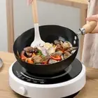 Nonstick Mini Frying Pan Uncoated Cast Iron Wok Gas Induction Cooker