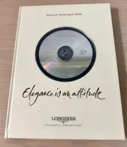 Vintage Longines 2003 General Watch Catalog with CD-ROM (new sealed)
