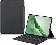 Jarttarn Keyboard Compatible with Honor MagicPad 2 12.3-inch 2024 Touch Shaft Bluetooth Keyboard Leather Case for Honor MagicPad 2