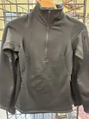 Arc’teryx Women’s Rho AR Zip Neck Pullover New With Tags Black Polartec