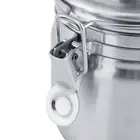 Manual Stainless Steel Coffee Grinder Spice and Nut Mill Tool Silver Finish