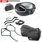 Set GIVI Bauletto V47NT & Suitcases E22N For BMW 650 G GS / Sertão (R13)