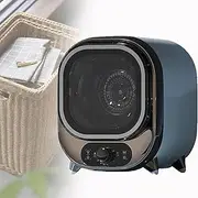 Mini Electric Clothes Dryer, Small Condenser Tumble Dryer, Vented Tumble Dryer, 0.8kg Capacity, Compact, for Home, Apartments and Rvs,Brown
