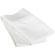 Egyptian Cotton 1200 Thread Count Solid Pillowcase Set Standard-White