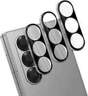 (3 Pack) Compatible for Samsung Galaxy Z Fold 6 Camera Lens Protector, Tempered Glass 9 Hardness High Definition Anti-Scratch Case Friendly Does not Affect Night Shots