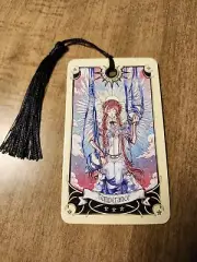 Temperance- Manga Tarot Bookmark Oracle Card Art Deck Gift, Purified & Charged