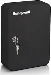 Honeywell Safes & Door Locks 6106 Steel 48 Key Security Box, 0.12-Cubic Feet, Black
