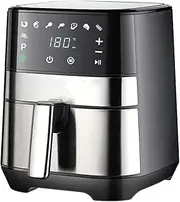 Electric Air Fryer + Oven Cooker with Temperature Control, Non-stick Fry Basket, Recipe Guide + Auto Shut Off Feature