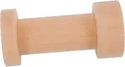 Wooden Bobbin Spools for Sewing Practical Thread Storage Accessories Smoothly Polished DIY Wood Winding Tools for Crafts and Dressmaking for Home and Professional Use