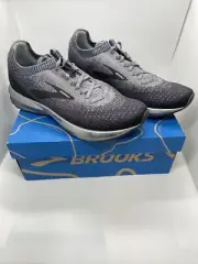 Size 9.5 - Brooks Levitate 2 Men’s Athletic Shoes Grey / Black - New In Box