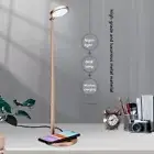 Table Lamp LED Reading Bedside Desk Light Dimmable Lamp Wireless Phone Charger