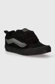 Vans Knu Skoo BLACK GREY TRIPLE YOUTH NEW IN BOX school VN000D2T5QP SZ 6.5 7