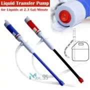 Battery Operated Fuel Liquid Transfer Siphon Pump Handle Gas Oil Water Fish Tank