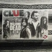 Clue The Classic Mystery Board Game The Walking Dead AMC New Sealed