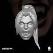 Female Vampire custom head v2 for action figures